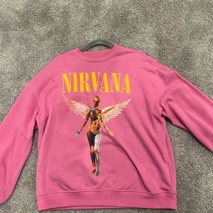 H&M Nirvana Oversized Sweatshirt